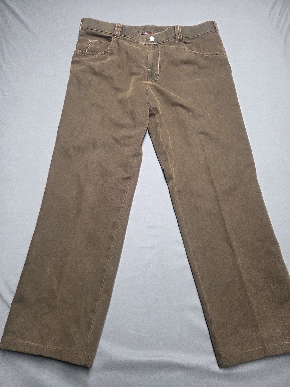 Meyer Germany Cramer Brown Corduroy Stretch Pants Men's Size 38